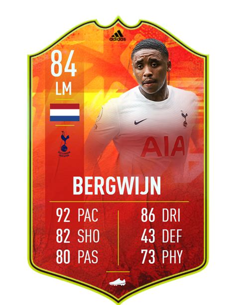 bergwijn adidas card